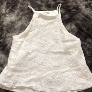 Lace tank top